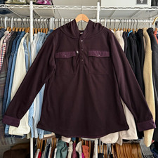 NWOT Patagonia Women's Early Rise Fleece Hoodie Obsidian Plum Purple XL 52340 picture