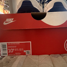 Nike Air Max Excee Men’s Low Top Sneaker White/Blue Lace Up DZ0795-100 picture