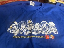 Authentic McDonald’s Kerwin Frost McNuggets Crew 2023 Shirt Large NEW IN BAG picture