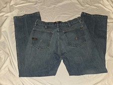Ariat Rebar M4 DuraStretch Jeans Mens 34x30 Relaxed Boot Cut Carbine Cowboy picture