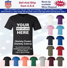 Personalized Custom T-Shirt Print Your Logo Photo Custom Made Shirt picture