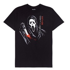 Scream Ghost Face Bloody Knife Men's T-Shirt NWT picture