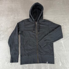 American Giant Classic Full Zip Hoodie Mens Small Black Heavy $168 USA New NWOT picture