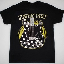 Rare Buddy Guy Guitar Short Sleeve Cotton Black All Size Shirt QQ1089 picture