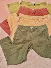LOT of 4 Womens Dress Pants,2LOFT,1woolrich ,and 1 Old Navy All Size 12s picture