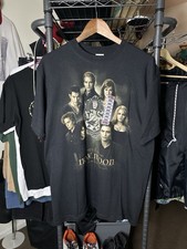 DSWT vintage twilight saga new moon movie tee t-shirt size L cullen family picture