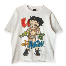 Vintage 1994 Betty Boop T-Shirt 2-Sided Hip Hop Single Stitch XL picture