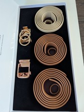 Bella Belts Trio Bundle | 3 Interchangeable Ratch2 Mixed Buckles (Gold & Bronze) picture