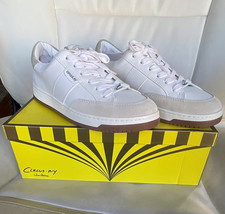 Circus by Sam Edelman Vance White/Birch Leather Lace-Up Sneaker US 9 M picture