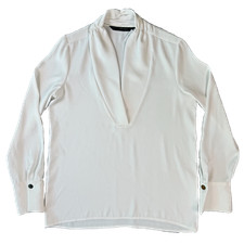 Flowing V-neck Blouse - Zara Basic picture