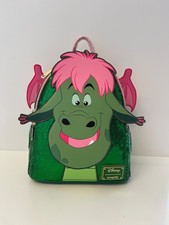 RARE DISNEY NEW PETE THE DRAGON ELLIOT SEQUENCE LOUNGEFLY COSPLAY MINI BACKPACK picture