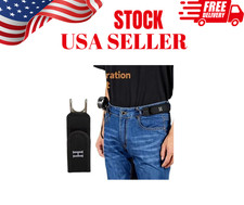 1-2PCS Tactical Elastic Belt Metal Hook Buckleless Invisible Waist Belt Adjust picture