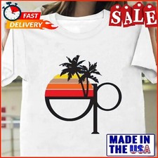 Ocean Pacific Classic Vintage 80s Surfwear Beach Logo Graphic T-Shirt picture