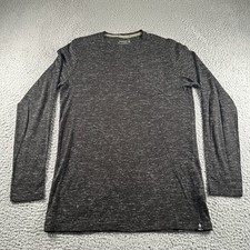 SmartWool Shirt Mens M Gray Merino Sport 150 Hemp Long Sleeve Crewneck Tee picture