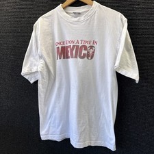 Vintage 2003 Once Upon A Time In Mexico Movie Promo T-Shirt Large L picture