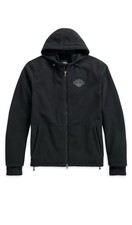 Harley-Davidson Roadway II Waterproof Fleece Hooded Jacket Black 3XL 98116-21VM picture