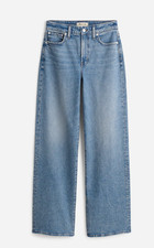 NWT Madewell Size 27 Petite Curvy Perfect Vintage Wide-Leg Jean Blue Denim picture