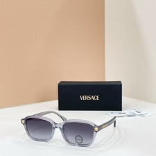 Versace VE4514D Transparent Grey Sunglasses Medusa Gradient Lens 54-19-145 picture