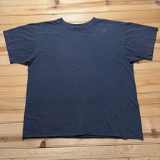 Vintage 90s Gap Blank Minimalist Single Stitch Short Sleeve T-Shirt USA - Large picture