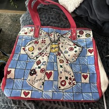 Brighton Love Sparkle Tote Canvas Tom Clancy Designn NWOT picture