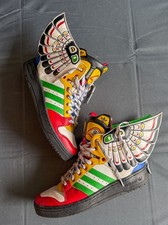 US 11 - Adidas Jeremy Scott JS Eagle Wings Totem Multicolor Q23171 No Box picture