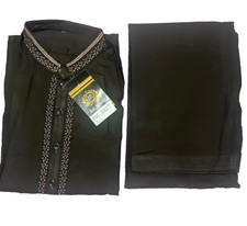 Pakistani Shalwar Kameez Mens Style ReadyMade D-Brown Color Extra Large AK-3827 picture