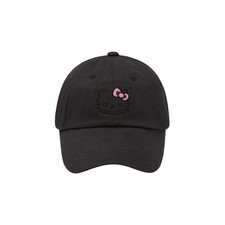 BLACKPINK JISOO x Hello Kitty Baseball Cap B Black - Korea Exclusive picture