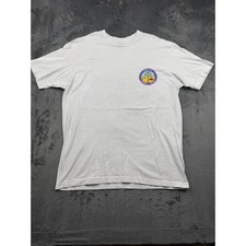 Vintage 1991 Hanes Beefy-T Operation Desert Storm T-Shirt XL White USA Made picture