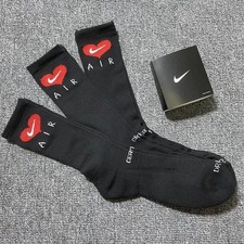 Drake x Nike Certified Lover Boy Socks (3-Pack) 'Black' | Unisex Size L picture
