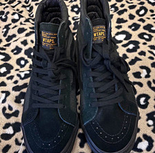 VANS OG Sk8-Hi LX WTAPS Black Men’s High-Top Lace Up Sneakers US 9 NWOB picture