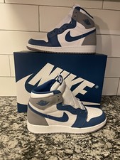 UNRELEASED 2023  Jordan 1 Retro High OG GS - True Blue FD1437-410 Size 6Y picture