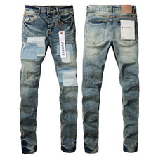 2026 New purple Brand Men's Personality Fashion Jeans Size Hot picture