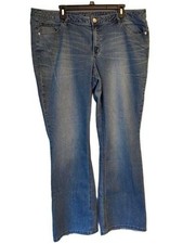 Lane Bryant Classic Rise Light Blue Jeans for Women picture