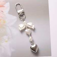 2026 New Bow Hanging Decoration Pearl Phone Chain Pendant Bag Pendant Keychain picture