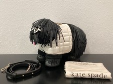 Kate Spade Shaggy Dog KH073 Leather 3D Fringe 9.5
