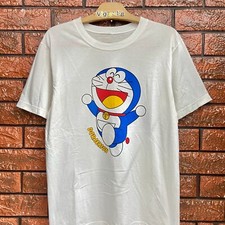 Vintage 90s Doraemon Japanese Anime Cartoon Series By Fujiko Fujio T Shirt / Jap picture