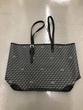 FAURE LE PAGE Monogram Canvas Dark Grey Daily Battle PVC Leather Tote Bag BB135 picture