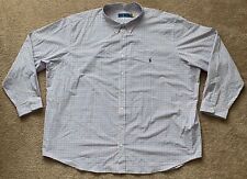 Polo Ralph Lauren men’s multicolored plaid button down dress shirt size 5XB picture