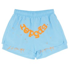 Sp5der Sp5der OG Web Double Layer Short Light Blue M04SH001W2LB Available Now picture