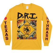 New D.R.I. Dirty Rotten Imbeciles Long Sleeve shirt Full Size BL420 picture