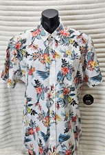 Batman Classic Tv Series Hawaiian Button Down Shirt Mens XXL 2XL DC Comics NWT picture