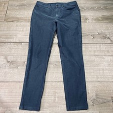 Lululemon ABC Pants Slim Fit Mens Navy Blue Technical Stretch 34x32 picture