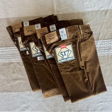 Vintage Levi's 517 38x30 Corduroy Boot Cut Pants Classic New With Tags NOS NWT picture