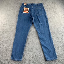 NWT Vintage Backroad Blues Jeans Mens 38x34 Classic Original Fit USA Denim Pants picture