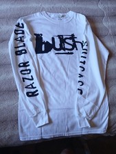 vintage ,Bush Razorblade Suitcase XLARGE Long Sleeve Shirt NEW  picture