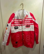 Geesas Studio Red and White Racing Jacket picture