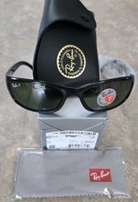 🔥 Ray-Ban Polarized Sm Predator Active Lifestyle Sunglasses RB4115 601/9A Wrap picture
