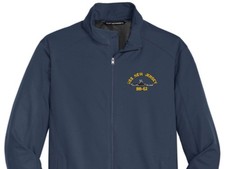 USS NEW JERSEY BB-62 Soft Shell Jacket. New. U.S. Navy picture