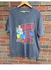 Vintage King of the Hill Hank Hill Cartoon T Shirt XL picture
