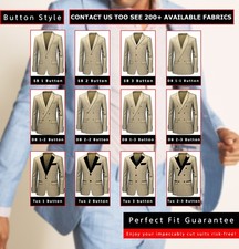 Men's Custom Suit | Tailored Bespoke Business & Wedding Attire | 200+ Fabrics picture
